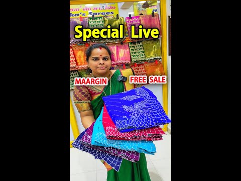 Old Washermenpet Chennai Hanishkas Sarees Margin Free Live Sale, madras vlogger