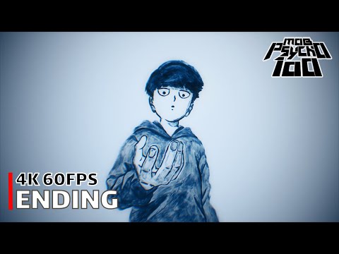 Mob Psycho 100 III - Ending 【Cobalt】 4K 60FPS Creditless | CC