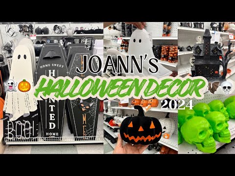 *NEW* HALLOWEEN 2024 DECOR AT JOANNS!  HALLOWEEN DECORATIONS, CODE ORANGE 2024 #halloweendecor