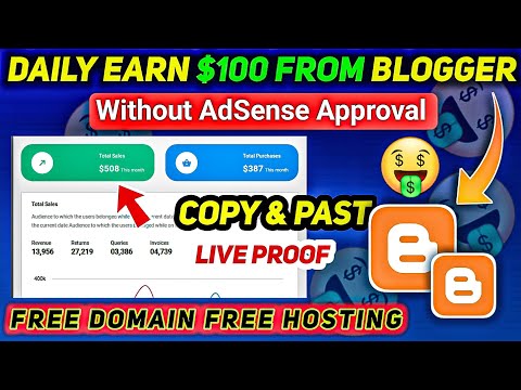 How to Earn Money from Blogging without AdSense Approval 🔥Make Money Blogging in 2024 Google AdSense