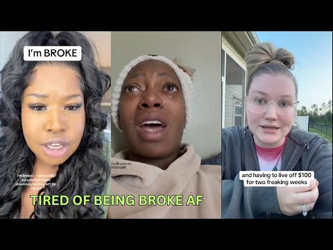 People Are Tired Of Being Broke... *She Started Crying*