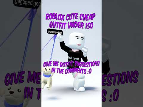 ROBLOX Cheap Cute Outfit Under 150 ROBUX 😀