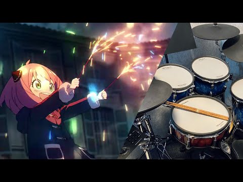 『SPY×FAMILY』ED2 色彩 Shikisai by yama Drum cover (with lyrics)