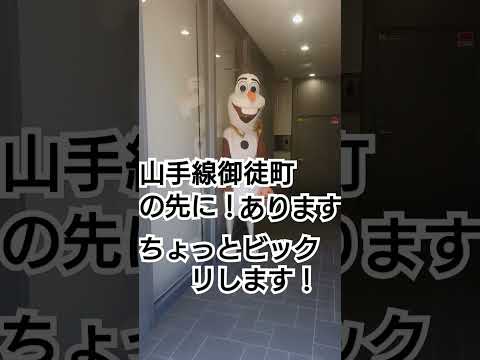 ちょっとビックリします！JR御徒町出て秋葉原に方面に沿いに歩いてると右側に突然現れます！ちょっとビックリします！気になる方は見に行ってください😅チャンネル登録よろしくお願いいたします