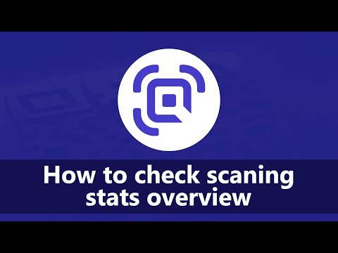 How to check scanning stats overview