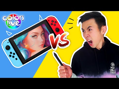 Can You Paint Using a Nintendo Switch?!