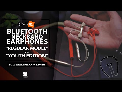 Xiaomi Neckband earphones - Regular edition vs. Youth edition [Xiaomify]