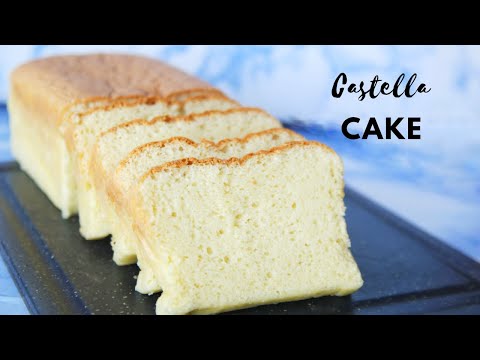 Taiwanese Castella cake Recipe || Soft Sponge Cake || Asheescookbook