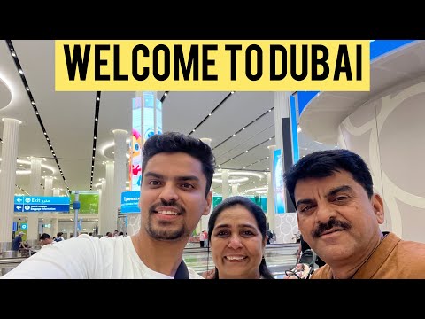 Mumbai to Dubai in Emirates | First family trip |Airport lounge | Welcome to Dubai #travel #trending