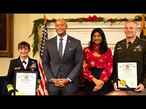 Wes Moore PROCLAIMS December 14 Official Army vs Navy Game Day!