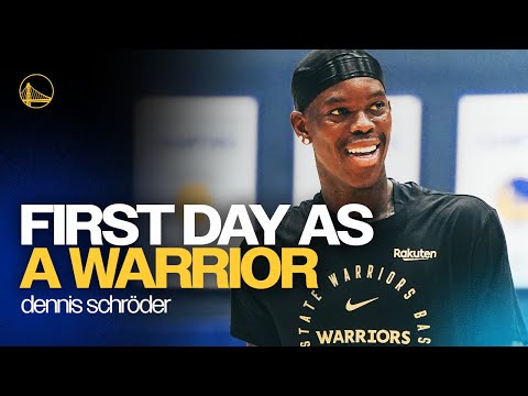 An Inside Look at Dennis Schröder's FIRST Day with the Golden State Warriors