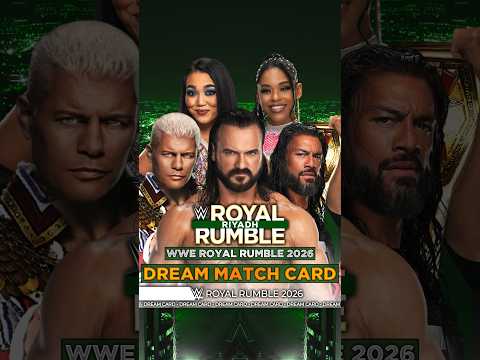 Royal Rumble 2026 - Dream Match Card #RoyalRumble #Bevelock #WWE #Shorts