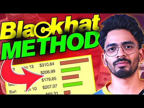 Blackhat methods to make money | Earn 100$ per day work from home jobs | Instagram black hat earning