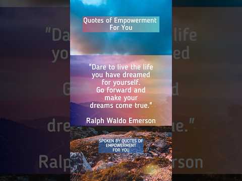 Be Inspired by Ralph Waldo Emerson! - Quote 38/100 Famous Quotes Challenge #Shorts #Quotes #ForYou