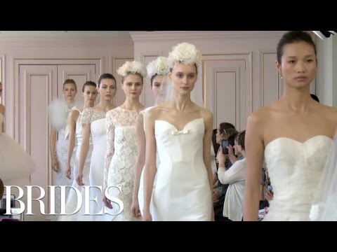 Oscar de la Renta's Spring 2016 Bridal Runway Show