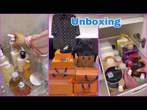 Immersive LOUIS VUITTON Unboxing🎀 | New Bag, Dress And Skincare Unboxing & Restocking✨