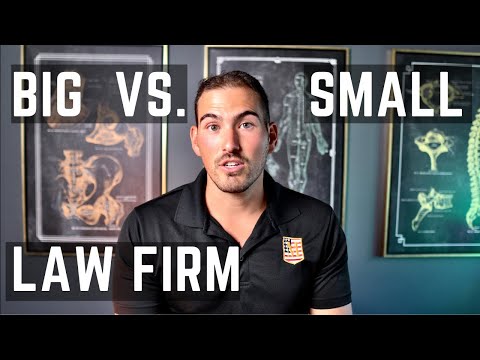 Car Accident 🚗 Big Law Firm Vs. Small | Which Is Best For My Case?