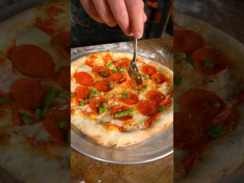 Ready to spice things up and feed 4 for under $20? Thy this Jalapeño Hot Honey Pizza