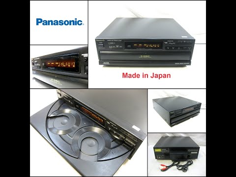 Panasonic SL-PD347 5 Disc CD Changer Player (Made in Japan)