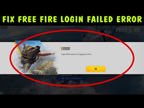 Free Fire login failed please try logging out first (gmail | Free Fire login failed problem solution