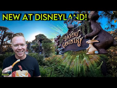 New at Disneyland This Week! Bayou Country, New Hungry Bear Food & More!