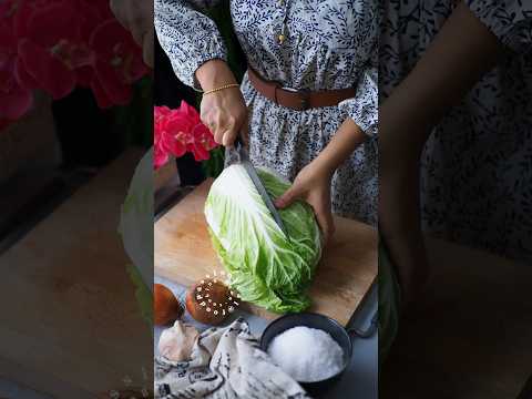 Try This Easy Kimchi #recipe #shortvideo