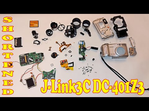 Peek inside a J Link3C DC 410Z3 Digital Camera SHORTENED VIDEO