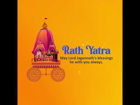 Rath Yatra 2023 wishes video | Motion Graphics | 4K Videos | Wishes status #shorts #ytshorts