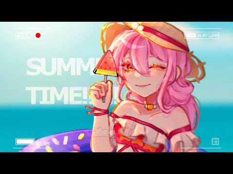 ★ ִ ▹ “Summer Time // Krew // Krew Eats Summer AU // FW !!