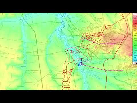 Курская область. Часов Яр. Торецк. Обзор на 13 октября 2024