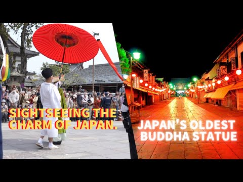 Sightseeing the oldest Buddha statue in Japan(English version）4K