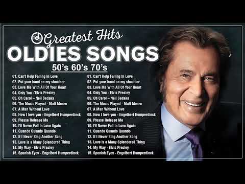 Best Songs of the 50s, 60s & 70s Golden Oldies ⏰ Engelbert, Elvis Presley, Paul Anka, Tom Jones