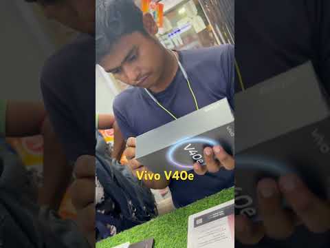 Vivo v40e unboxing fast look like Wow