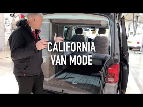 VW California Van Mode or Maximising Storage Space in a VW California