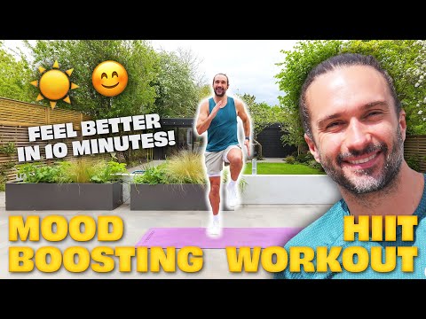 10 Minute MOOD BOOSTING Workout | Joe Wicks Workouts