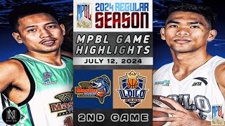 MPBL HIGHLIGHTS: ZAMBOANGA MASTER SARDINES VS ILOILO UNITED ROYALS (JULY 12, 2024)