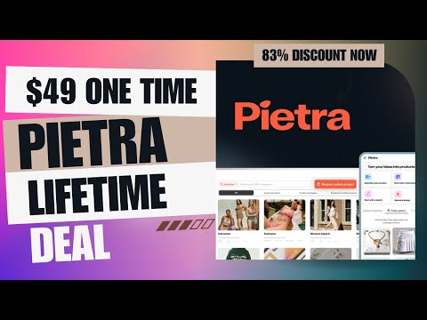 🔶❇️🔶 Pietra Lifetime Deal |  Grow Your Ecommerce Business Fast | $49 Lifetime Deal | 83% Now