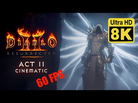 Diablo® II: Resurrected™ | Act II Cinematic (Enhanced  with Neural Network AI)