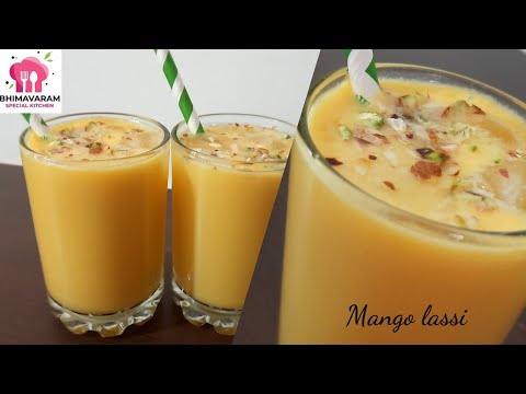 Mango lassi recipe in telugu || Mango drinks || sweet lassi in telugu || summer special || lassi