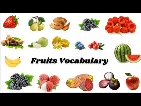 Fruits Vocabulary |Fruit names |fruit names in english with pictures