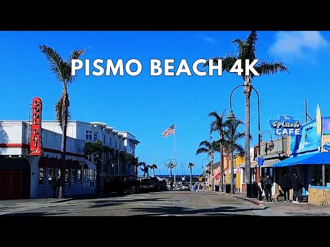 Pismo Beach 4K Driving Tour: A Coastal California Gem