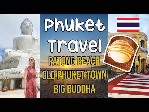 2 Days Traveling in Phuket - Patong Beach, Big Buddha, Old Phuket Town, Wat Chalong 푸켓 1박2일 여행!