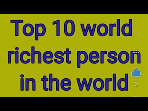 फोर्ब्स के अनुसार Top 10 world richest person in the world in 202. #forbes #2021worldrichest #shorts