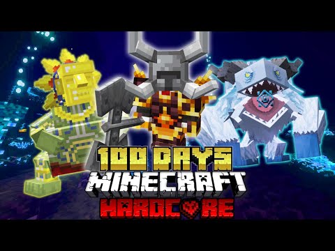 I Survived 100 Days in Hardcore Ultra Modded Minecraft... Here's What Happened