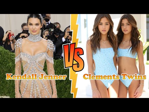 Kendall Jenner VS Clements Twins (Ava And Leah) Transformation ★ From Baby To 2024