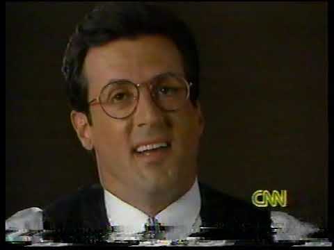 Sylvester Stallone @ Larry King Live 1989