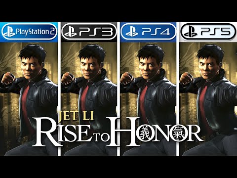 Jet Li Rise to Honor (2004) PS2 vs PS3 vs PS4 vs PS5 | Graphics Comparison - 4K