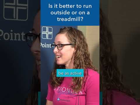 Is it better to run outside or on a treadmill? #shorts