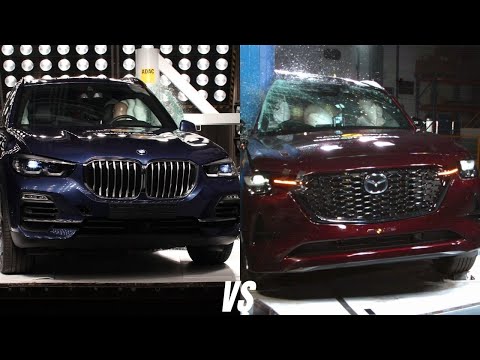 2025 Mazda CX-80 vs. 2024 BMW X5 | Euro NCAP Crash Test Comparison