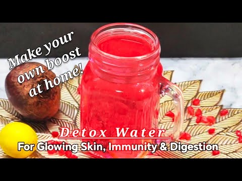 Detox Water For Glowing Skin Immunity & Digestion | shabana kitchen smart recipes | lmmunity boost